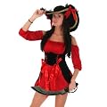Sexy Piratin Pirat Karneval Fasching Kost�m Gr. M 125
