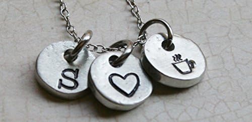 I Love Coffee Initial Necklace Copyright © 2015 by Shelly Champlin. All rights reserved.