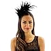 Swanky Celebration Feather Fascinator Cocktail Hat with Headband
