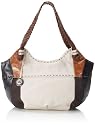 The SAK Indio Satchel Top Handle Bag,Stone Multi,One Size