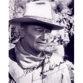 John Wayne Signed Autographed Reprint Photo #1