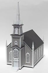 HO KIT 19th Century American Church