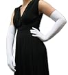 Matte Spandex Opera Length Gloves