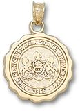 Penn State Nittany Lions Solid 10K Gold Seal Pendant