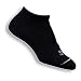 Thor-Lo T1CCU Women's Tennis Micro-Mini Socks - Black/Black - 1 pair