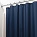 iDesign Solid Extra-Wide Fabric Bathroom Shower Curtain - 108