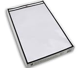 C-Line 46117 Shop Ticket Holder for 11 x17 Insert, Taped & Black Stitched Edges, 25/box