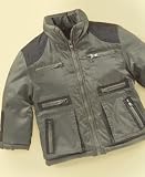 KC Collections Baby Boy Poly/Nylon Two Tone Jacket
