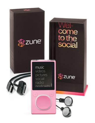 Zune 8 GB Digital Media Player (Pink) image