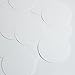 Soft White Pearly Round 2 inch Couture Sequin Pailletttes. Made in USA.
