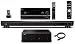 Yamaha CINEMA DSP YSP-2200 IntelliBeam 7.1 HD Digital Audio True Surround Sound Projector Low Profile 16-Speaker Soundbar with a Slim 100 watt Powerful Subwoofer + Sony HD Digital Cinematic Sound 770 Watts 7.1 Channel 3D A/V Receiver with iPhone & iPod Do
