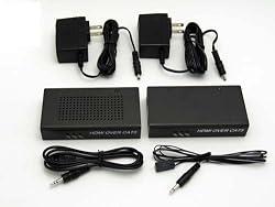 HDMI over HDbaseT Extender Kit with Full HD support,IR,3D,4Kx2K over single CAT5/6 up to 328ft $299