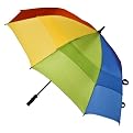 Totes Golf Umbrella - Rainbow