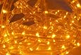 Amber 25 FT 110V-120V LED Rope light Kit, 1.0" LED spacing, Christmas Lighting, Outdoor rope light