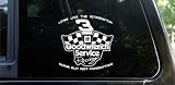Dale Earnhardt Goodwrench racing memorial die cut decal / sticker