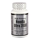 Hoodia Ultra 2000 Time Release HIGH POTENCY 60,000 mg of Hoodia per bottle ~ Hoodia Ultra 2000