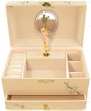 Trousselier S60614 - Spieluhr "TR Schublade XL Cherry rosa" (Spieldosen, Musikdosen, Spieluhren), das ideale Geschenk