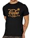Touchlines T-Shirt Viva Cuba Libre - Kult  S-XXXL, Black/Gold (Bl/Go), XXXL