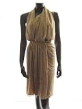 Stella McCartney womens isadore crystal studded halter dress