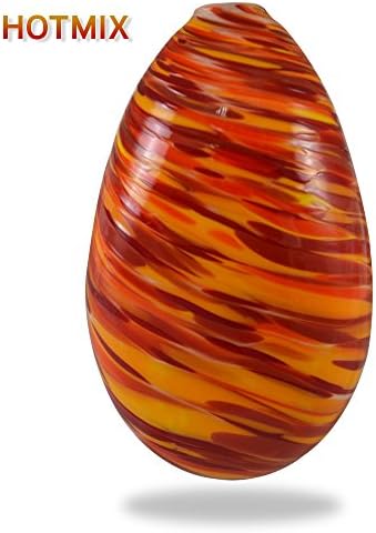 HotMix Blown Glass Vessel for Wedding Stomp