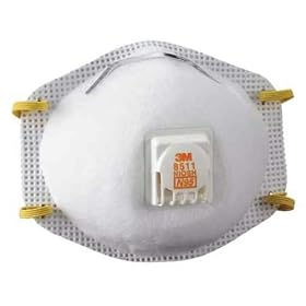 3M R8511-2 N95 Valved Sanding and Fiberglass Respirator 2-Pack by 3M
