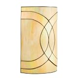 Kichler Lighting 69124 2-Light Spyro Art Glass ADA Compliant Wall Sconce, Olde Bronze