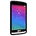 LG Leon Case, LG Tribute 2 Case, LG Risio Case, LG Sunset Case, ATUS® LG Leon LTE Heavy Duty Tuff Shield Hybrid Hard Case Silicone Skin Cover (LG Power,LG Destiny, LG C40, LG L22C, LG L21G)with E-Time Ultra-sensitive Stylus Pen (Black/Black)