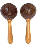 Coconut Shell Maraca - Pair