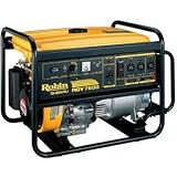 Robin RGV7500E - 6000 Watt Electric Start Industrial Portable Generator - RGV7500E