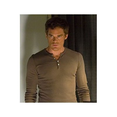 Original Showtime Dexter Kill Shirt Henley Thermal Army - Medium