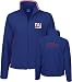 New York Giants Women's Royal Blue Full Zip Performance Jacket