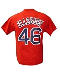 Jacoby Ellsbury Boston Red Sox Red Name and Number T-Shirt