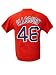 Jacoby Ellsbury Boston Red Sox Red Name and Number T-Shirt
