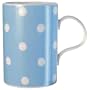 Cath Kidston Mug - Blue Spots Cedar shape
