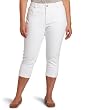 Not Your Daughters Jeans Womens Plus-Size Alyssia Crop Jean