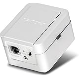 TRENDnet  TEW-737HRE N300 20 DBM, High Powered Universal Wireless Range Extender, Wi-Fi Repeater, Wall Plug, Plug and Play, Ethernet Port, One Touch connection (WPS), Smart Signal Indicator LED,IP V6, On/Off Power switch, TEW-737HRE