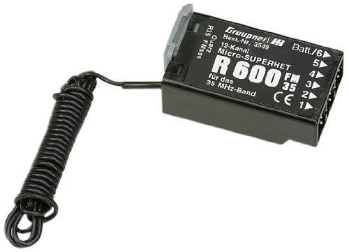 Graupner 3549 - Empf&auml;nger R 600 FM 35 MHz