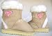 Sheepskin Toddler Girl Beige Black Pink Blue Boots Booties Fleece Hearts
