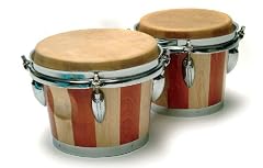 Bongos: Natural Bongo Drums with 6