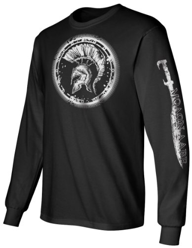 LongSleeve T-Shirt Molon w Sleeve Print Black