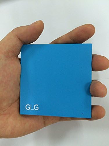 Power Bank, 2600mAh Thin Wallet Sized Portable USB External Battery Charger for USB-Charged Devices (Blue)