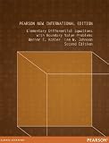 Elementary differential equations with boundary value problems