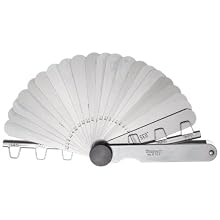 Starrett Thickness Gage Set With Straight Leaves, Inch