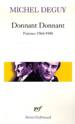 Donnant Donnant : Po�mes 1960-1970