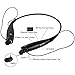 QCY Sport Wireless Bluetooth Headphones, Upgrade Sweatproof Neckband Stereo Earphones -Black