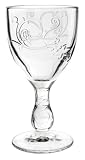 La Roch�re Glass Stemmed, Petit Palais, 5 1?2 oz Set of 6