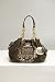 Juicy Couture Espresso Velour Baby Fluff Satchel