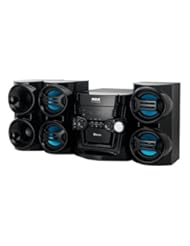 Receiver or Amplifier: RCA 500W 5-CD Mini System with Bluetooth Receiver - RCA