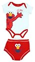 Sesame Street Newborn Baby Elmo Creeper Diaper Cover Set
