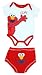 Sesame Street Newborn Baby Elmo Creeper Diaper Cover Set